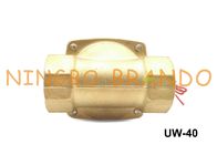 1 1/2 &quot;2W400-40 UW-40 Unid Tip NBR Diyaframlı Vana Pirinç Gövde Normalde Kapalı AC110V DC12V